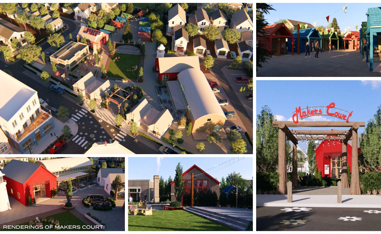 Makers Court collage