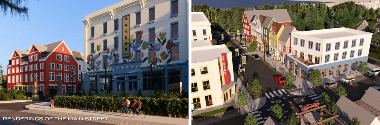 Makers Village main street